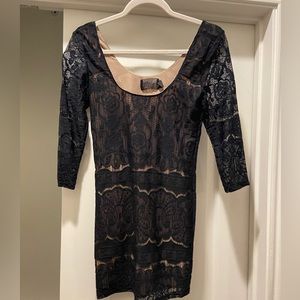 Size small long sleeve lace dress
